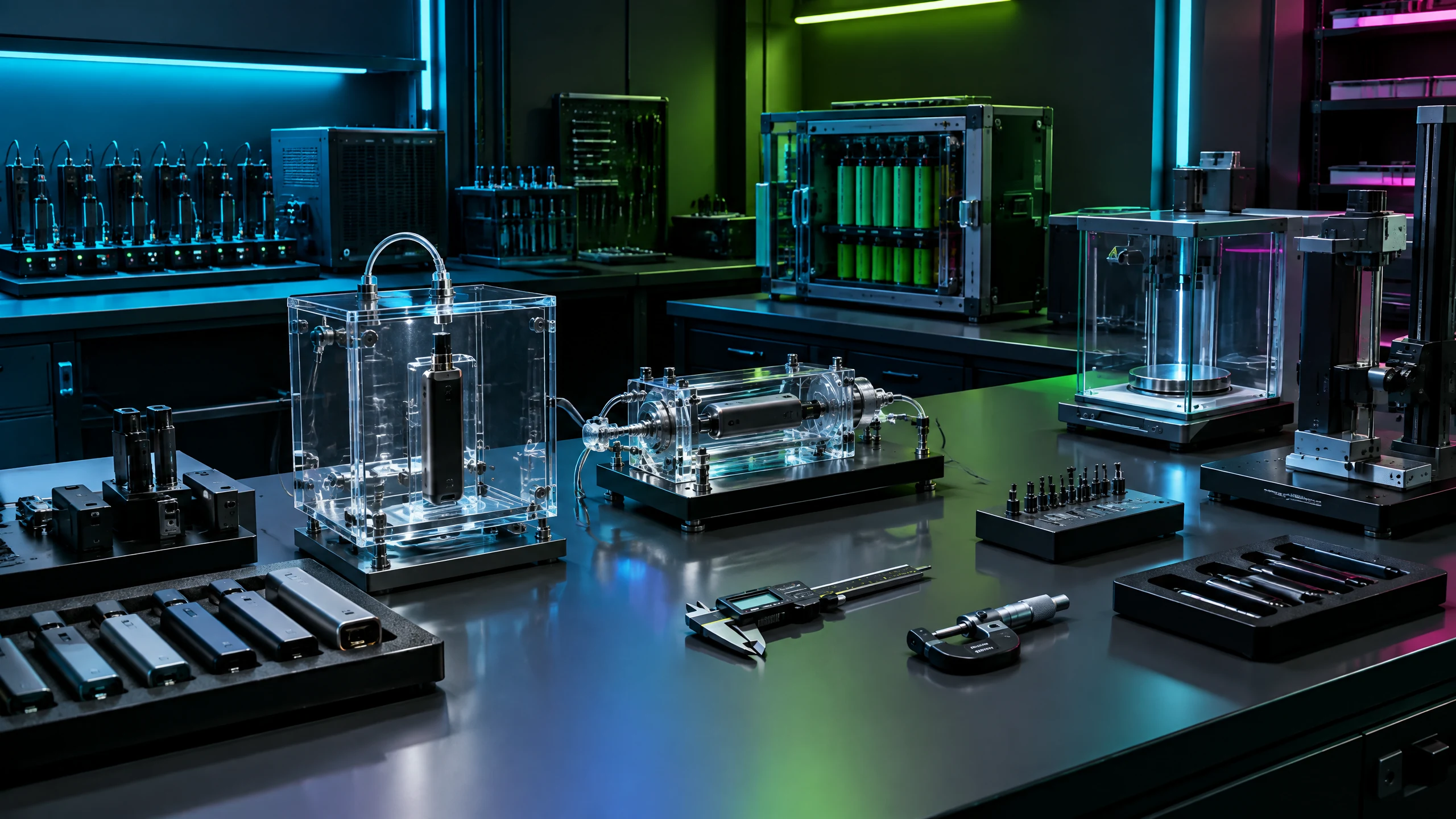 Laboratoire de contrôle qualité de matériel électronique