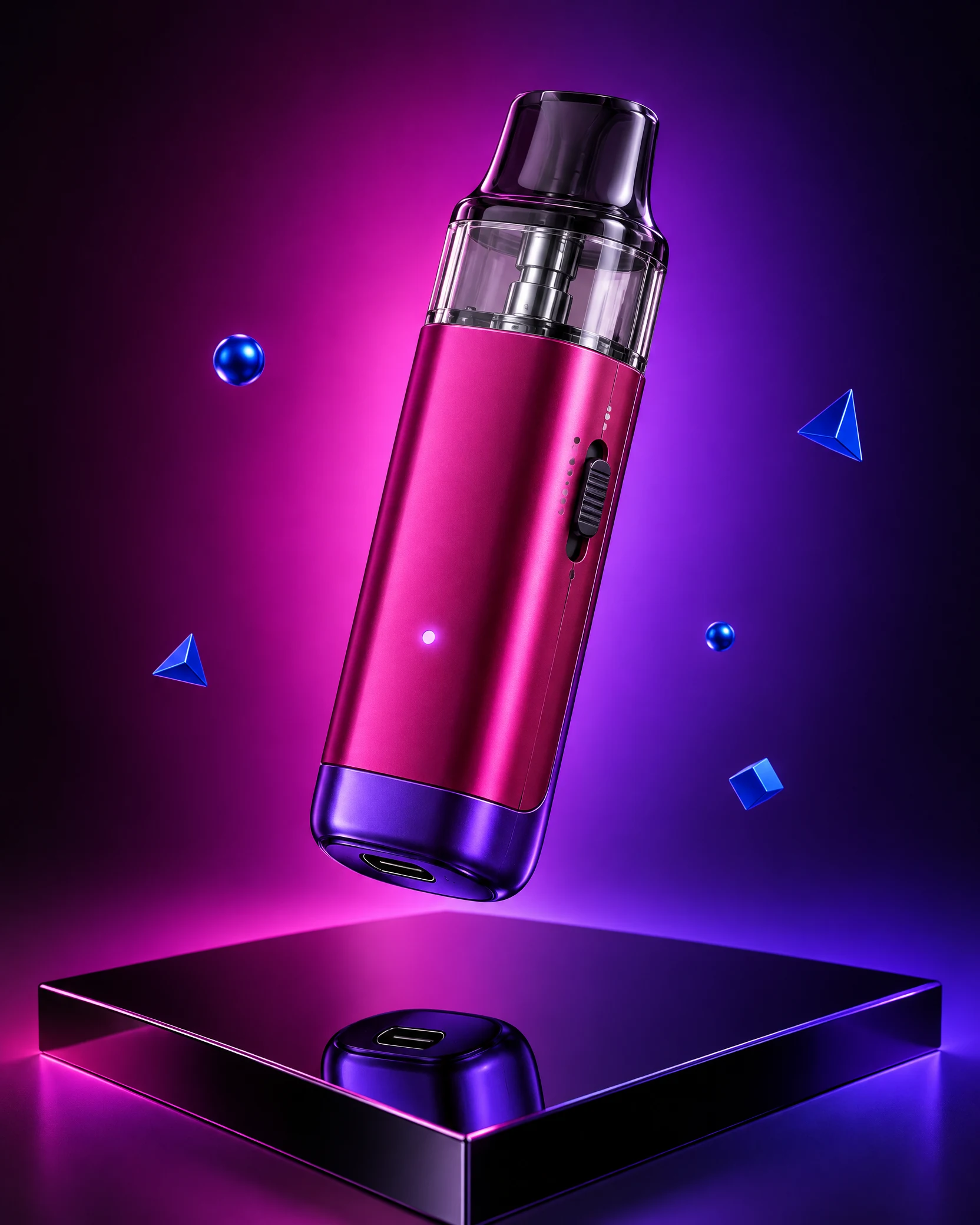 Orivo Vecta, système à pod rechargeable magenta, vue studio